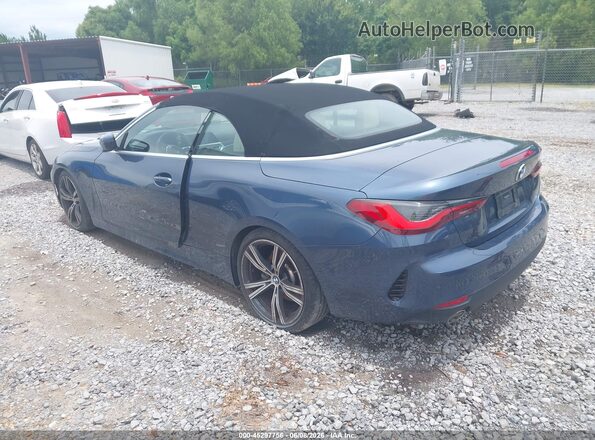 WBA23AT09MCG03079 2021 BMW 4 SERIES Blue უკანა მარცხენა