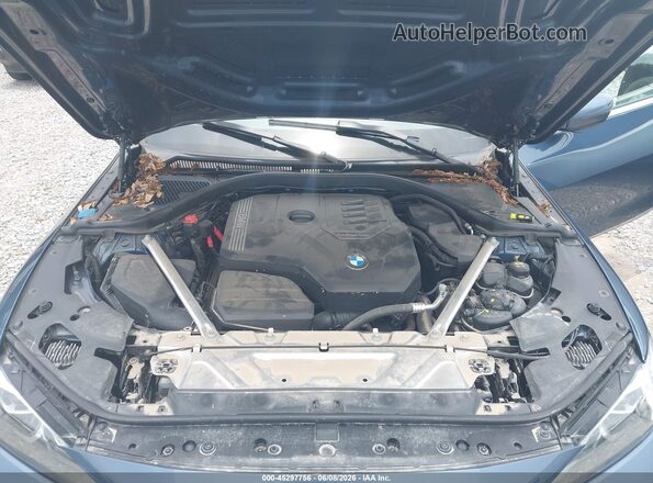 WBA23AT09MCG03079 2021 BMW 4 SERIES Blue უკანა ხედი