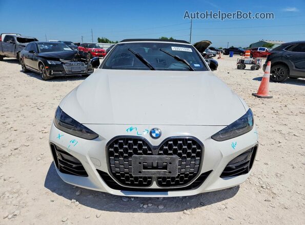 WBA23AT09NCK47022 2022 BMW 4 SERIES Белый Вид спереди
