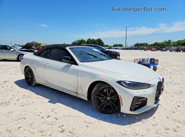 WBA23AT09NCK47022 2022 BMW 4 SERIES Белый Передняя правая четверть