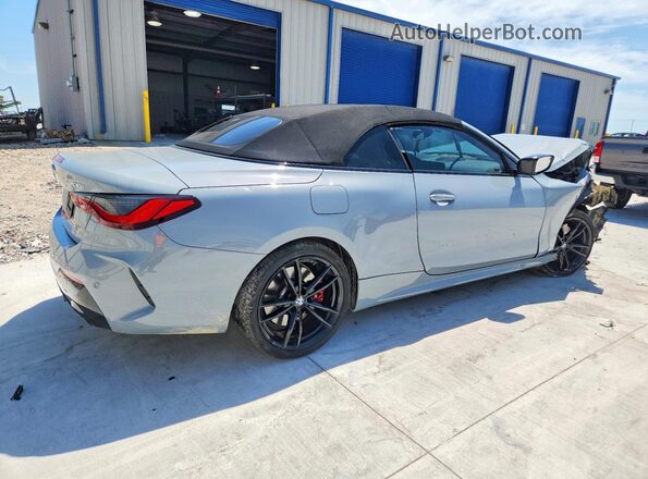 WBA23AT0XPCL29098 2023 BMW 4 SERIES Gray Задня права чверть