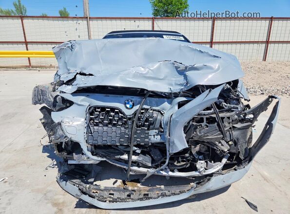 WBA23AT0XPCL29098 2023 BMW 4 SERIES Gray Вид спереду
