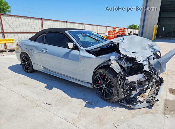 WBA23AT0XPCL29098 2023 BMW 4 SERIES Gray Передня права чверть