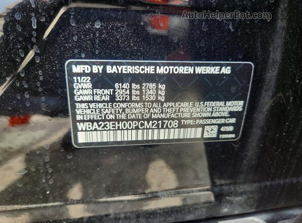 WBA23EH00PCM21708 2023 BMW OTHER Black 