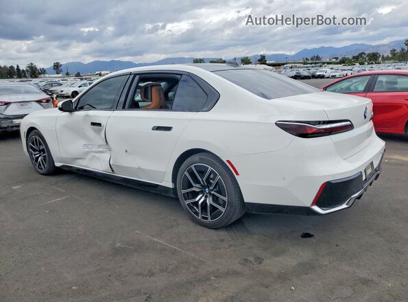 WBA23EH06PCM51408 2023 BMW 7 SERIES White Rear left