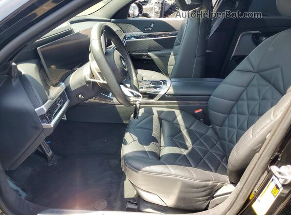 WBA23EH0XPCN13313 2023 BMW 7 SERIES Black Vista interior delantera