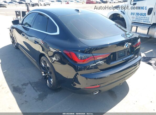 WBA23FB01SFU82250 2025 BMW 4 SERIES Black Trasero izquierdo
