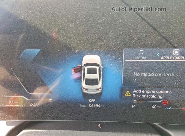 WBA23GG02T7U32239 2026 BMW 2 SERIES White Widok zestawu wskaźników
