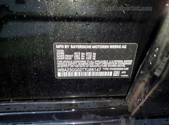 WBA23GG02T7U66147 2026 BMW OTHER Black 