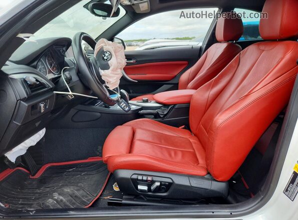 WBA2F9C31HV664871 2017 BMW 2 SERIES White წინა სალონის ხედი