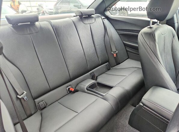 WBA2F9C39HV664892 2017 BMW 2 SERIES Blue Rear seats view