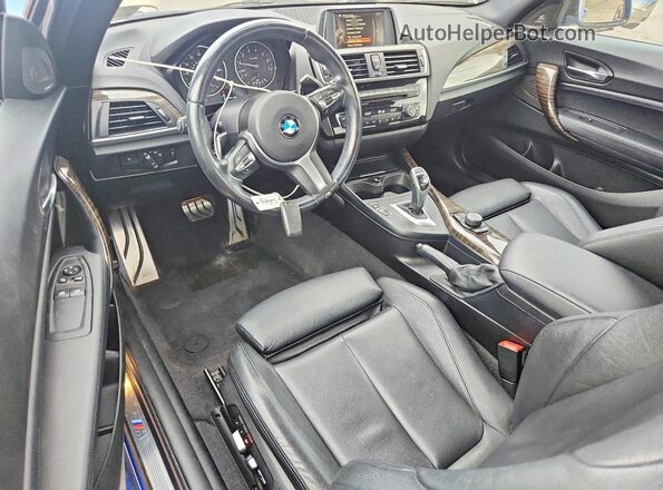 WBA2F9C39HV664892 2017 BMW 2 SERIES Blue Dashboard view
