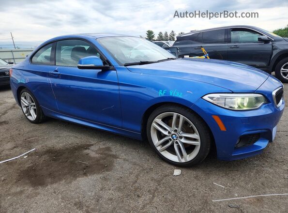 WBA2F9C39HV664892 2017 BMW 2 SERIES Blue Front right