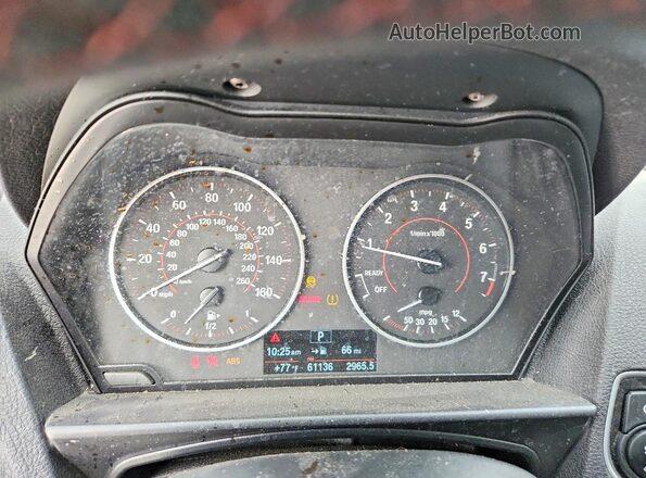 WBA2F9C39HV665038 2017 BMW 2 SERIES Gray ხელსაწყოთა პანელის ხედი