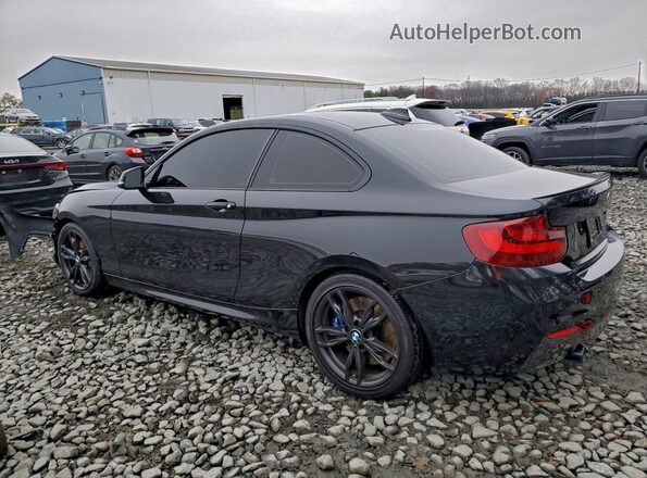 WBA2G1C33HV639310 2017 BMW M2 Black Trasero izquierdo
