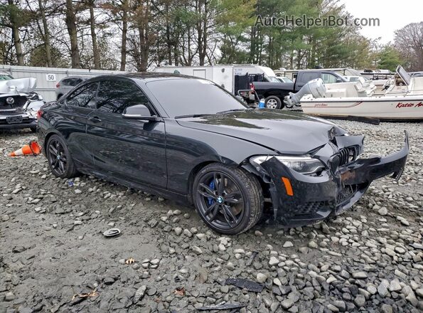 WBA2G1C33HV639310 2017 BMW M2 Black Delantero derecho
