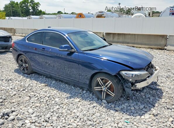 WBA2H9C31HV986887 2017 BMW 2 SERIES Blue Առջևի աջ