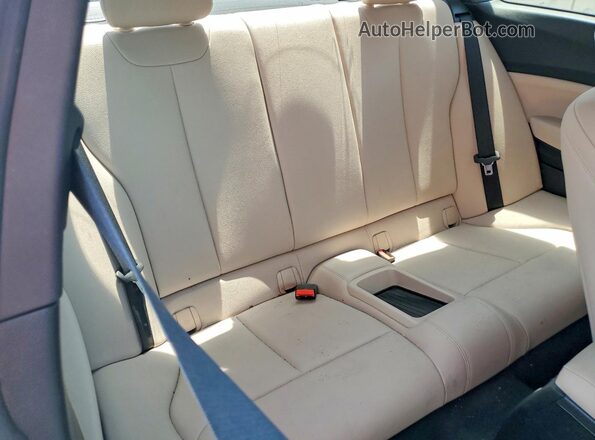 WBA2H9C31HV986887 2017 BMW 2 SERIES Blue Հետևի նստատեղերի տեսք