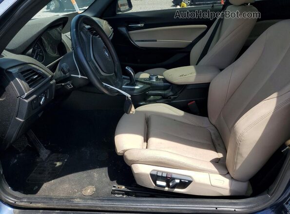 WBA2H9C31HV986887 2017 BMW 2 SERIES Blue Սալոնի դիմացի տեսք
