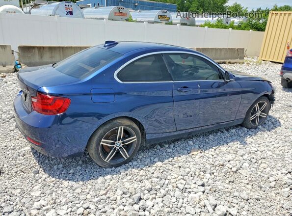 WBA2H9C31HV986887 2017 BMW 2 SERIES Blue Հետևի աջ