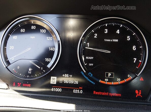 WBA2J3C04L7E57232 2020 BMW 2 SERIES Gray Vista de los asientos traseros