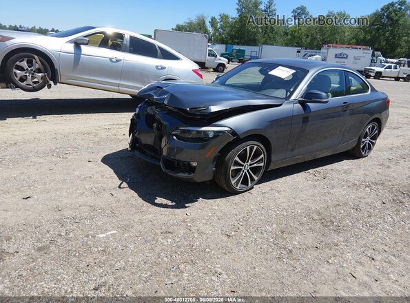 WBA2J3C04L7E57232 2020 BMW 2 SERIES Gray Vista tres cuartos delantera izquierda