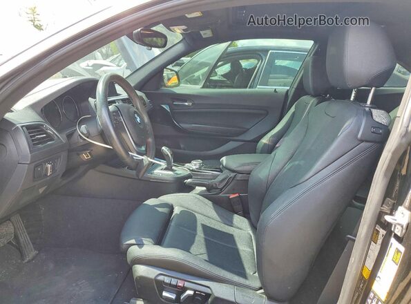 WBA2J3C5XJVA49855 2018 BMW 2 SERIES Черный Вид салона спереди