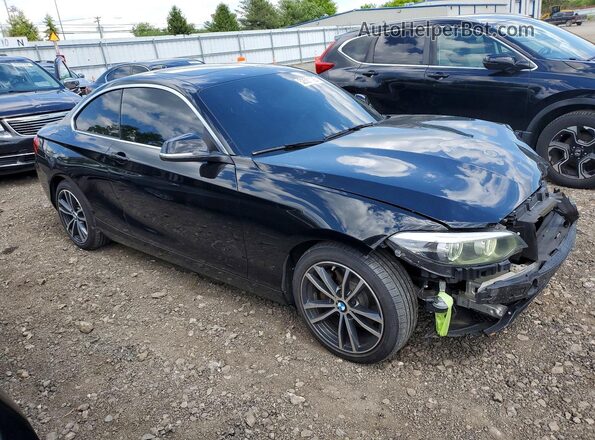 WBA2J3C5XJVA49855 2018 BMW 2 SERIES Черный Передняя правая четверть