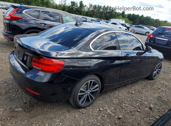 WBA2J3C5XJVA49855 2018 BMW 2 SERIES Черный Задняя правая четверть