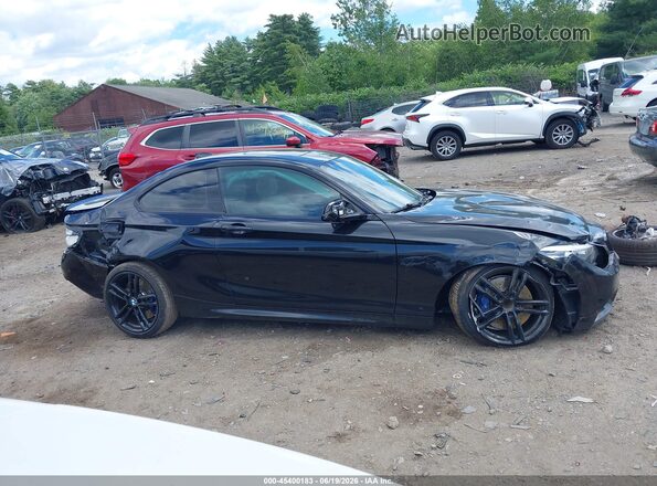 WBA2J5C01M7G47728 2021 BMW M2 Black Rear interior view