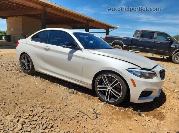 WBA2J5C54KVC07961 2019 BMW M2 Белый Передняя правая четверть