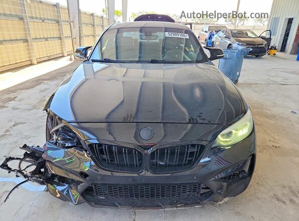 WBA2J5C5XJVB27949 2018 BMW M2 Black Вид спереду