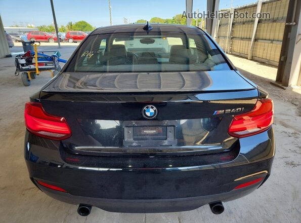 WBA2J5C5XJVB27949 2018 BMW M2 Black Вид ззаду