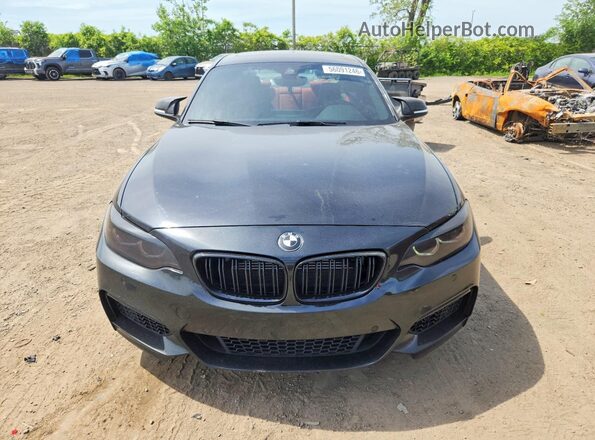 WBA2J7C50JVB28443 2018 BMW M2 Black Դիմացի տեսք