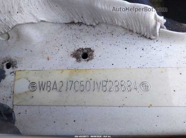 WBA2J7C50JVB28684 2018 BMW M2 White 