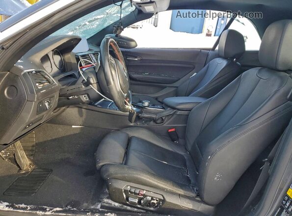 WBA2K1C01L7G10800 2020 BMW 2 SERIES Gray Widok wnętrza z przodu