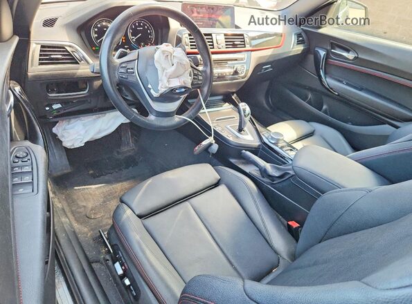 WBA2K1C0XL7E18940 2020 BMW 2 SERIES Black Առջևի վահանակի տեսք