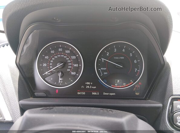 WBA2K9C33HV647355 2017 BMW 2 SERIES White Вид задніх сидінь