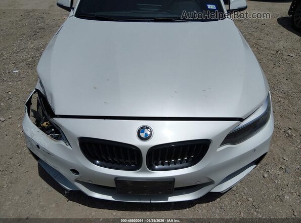 WBA2K9C33HV647355 2017 BMW 2 SERIES White Вид щитка приладів