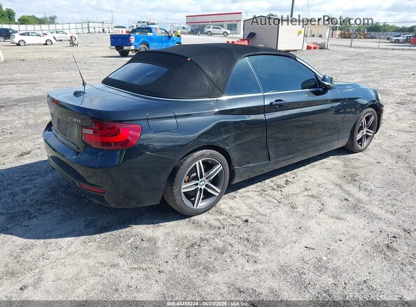 WBA2K9C35HV647650 2017 BMW 2 SERIES Black Tył prawy