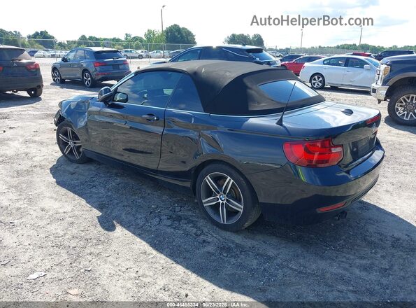 WBA2K9C35HV647650 2017 BMW 2 SERIES Black Tył lewy