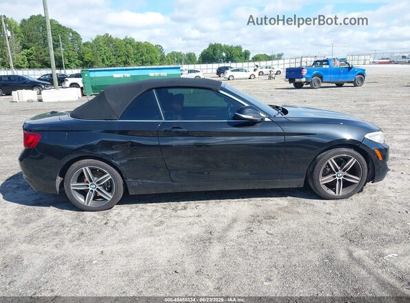 WBA2K9C35HV647650 2017 BMW 2 SERIES Black Widok wnętrza z tyłu