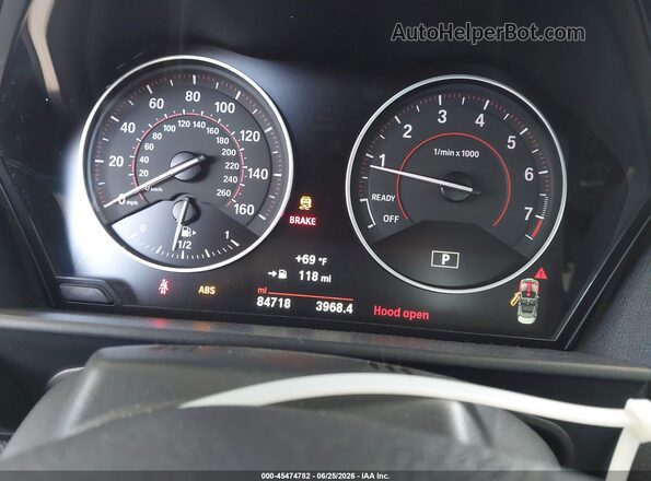 WBA2K9C56HV647061 2017 BMW 2 SERIES Gray უკანა სავარძლების ხედი