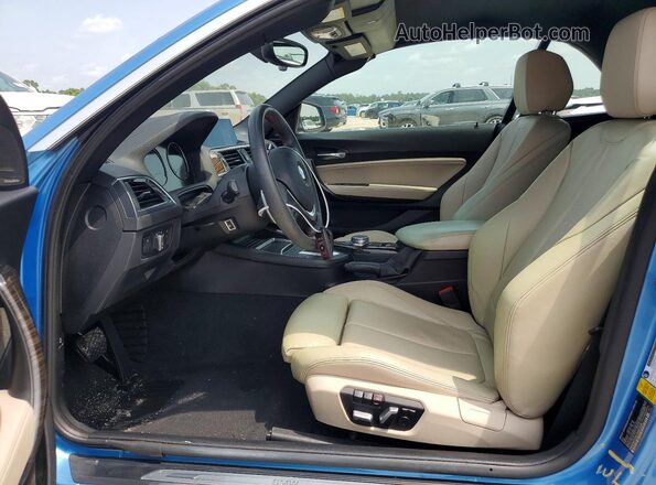 WBA2M7C55JVA97648 2018 BMW 2 SERIES Blue Սալոնի դիմացի տեսք