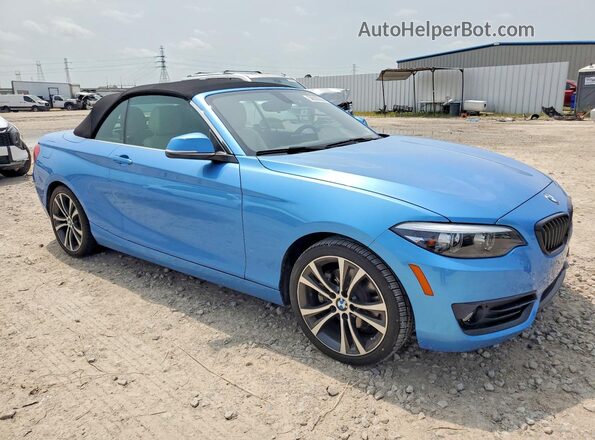 WBA2M7C55JVA97648 2018 BMW 2 SERIES Blue Առջևի աջ
