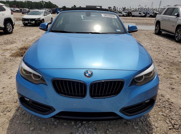 WBA2M7C55JVA97648 2018 BMW 2 SERIES Blue Դիմացի տեսք