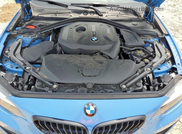 WBA2M7C55JVA97648 2018 BMW 2 SERIES Blue Սալոնի հետևի տեսք