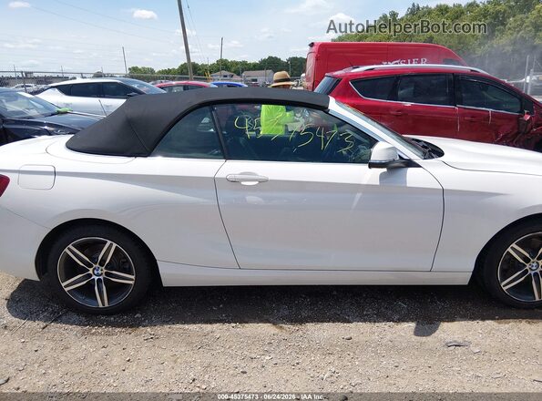 WBA2M9C5XHV717252 2017 BMW 2 SERIES White Widok wnętrza z tyłu