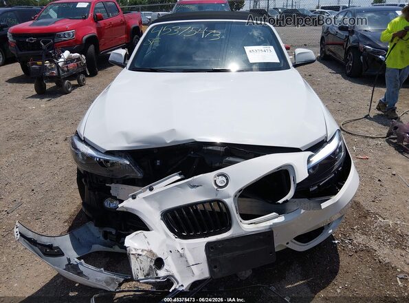 WBA2M9C5XHV717252 2017 BMW 2 SERIES White Widok zestawu wskaźników