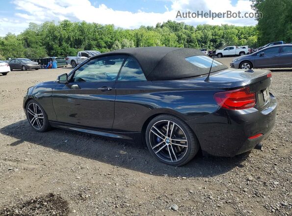 WBA2N1C06L7D91582 2020 BMW M2 Black უკანა მარცხენა